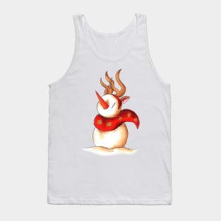 Snowy Reindeer Tank Top